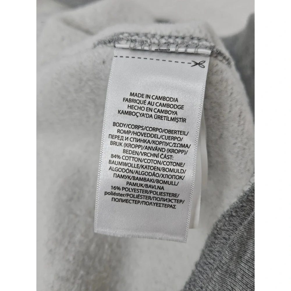 Polo Ralph Lauren Boy's 4T Toddler Full Zip Fleece Hoodie Gray, Navy Pony, EUC!